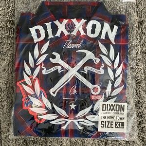 Dixxon Flannel -The Home Town Mens Extra Large long sleeve flannel. New in bag